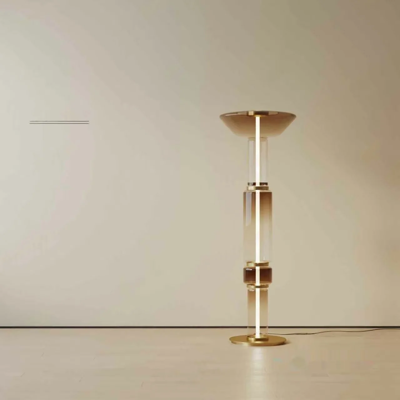 Gold Light Fixture 3D Model – 15406 – VRAY Render