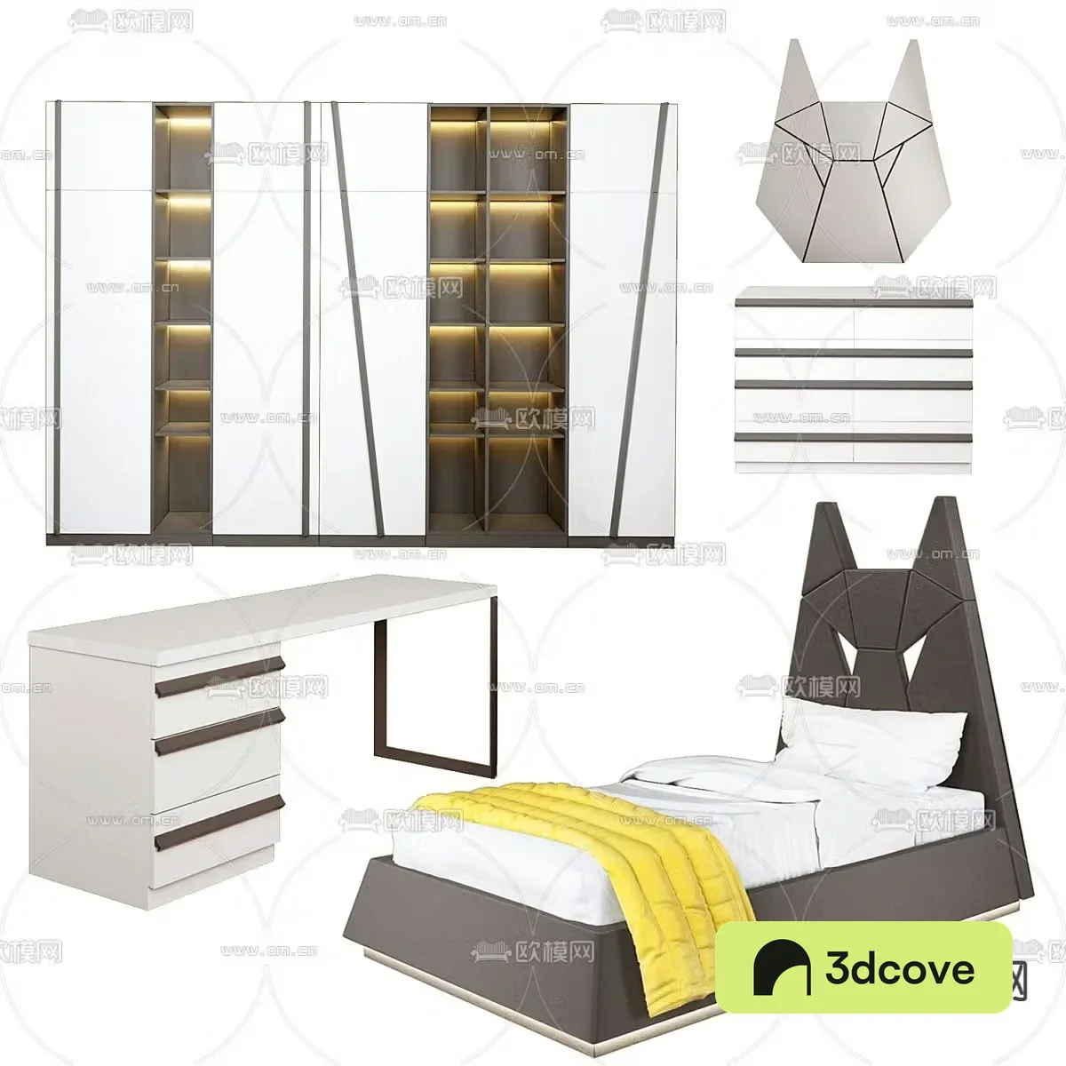 ARBUZOV Batman children’s bed