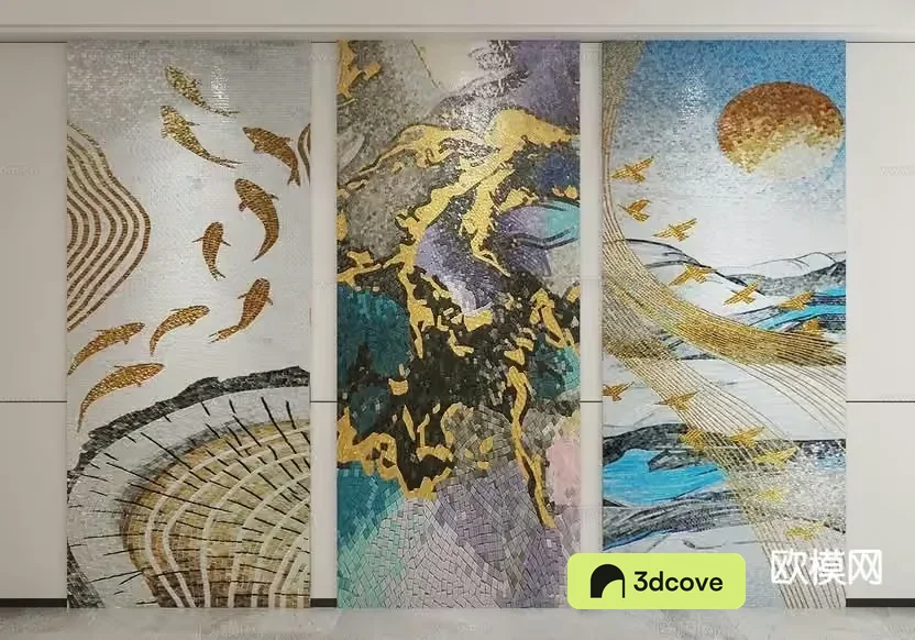 Modern Art Mural