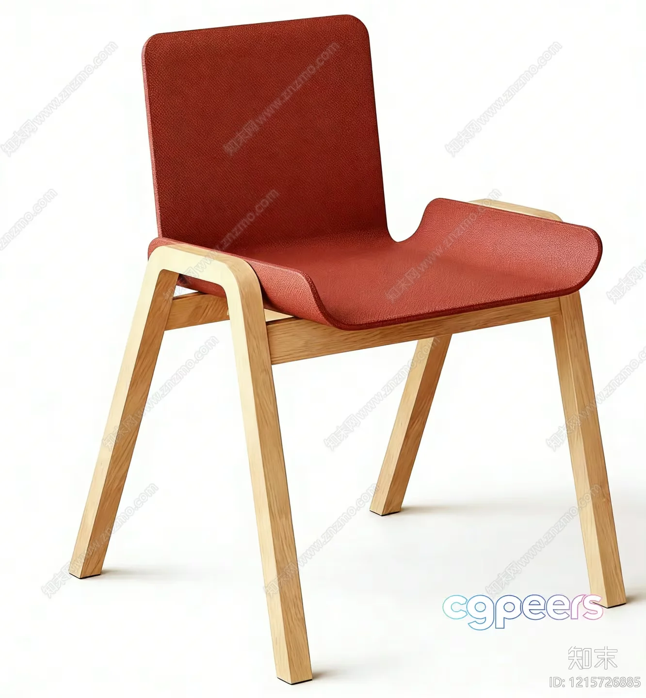 Wooden Chair 3D Model – 11953 – VRAY Render
