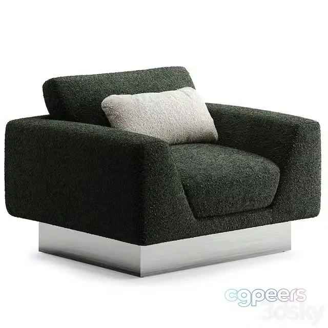 3ds Max Free – Noor Lounge Chair By CB2