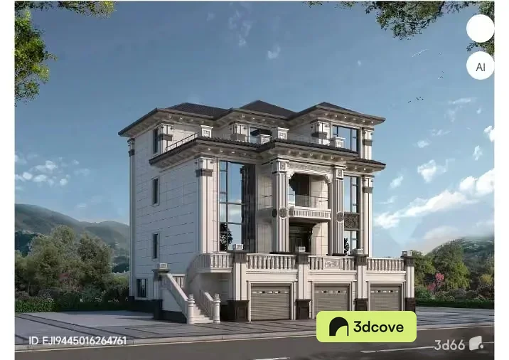 A Large White House