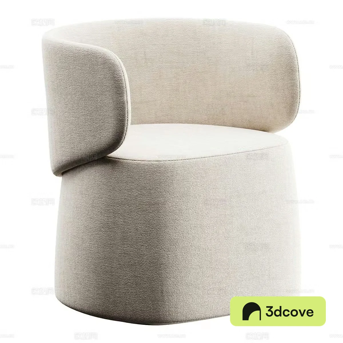 Single sofa armrest sofa