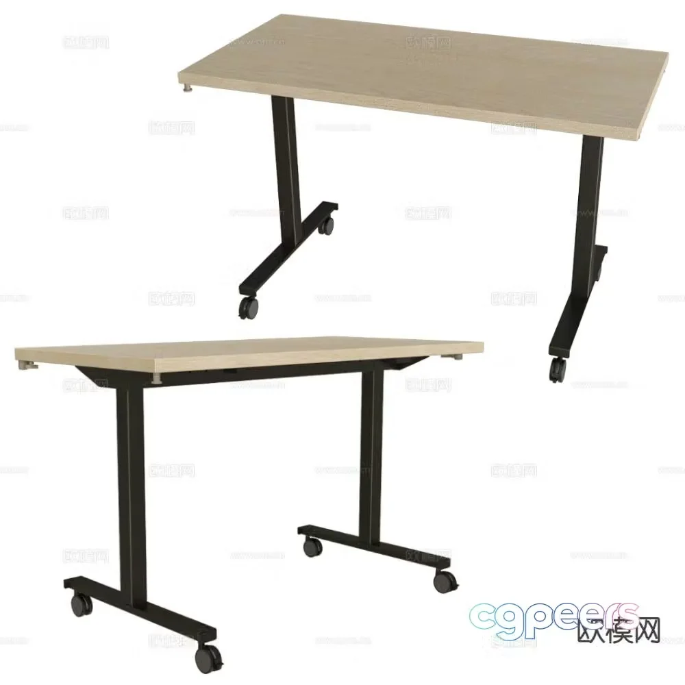 Alea conference table training table 3d model
