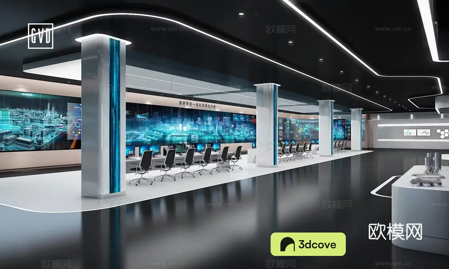 Dark Control Center Scheduling and Command Center Digital Intelligence Center Smart Center Iron and Metallurgy Monitoring
