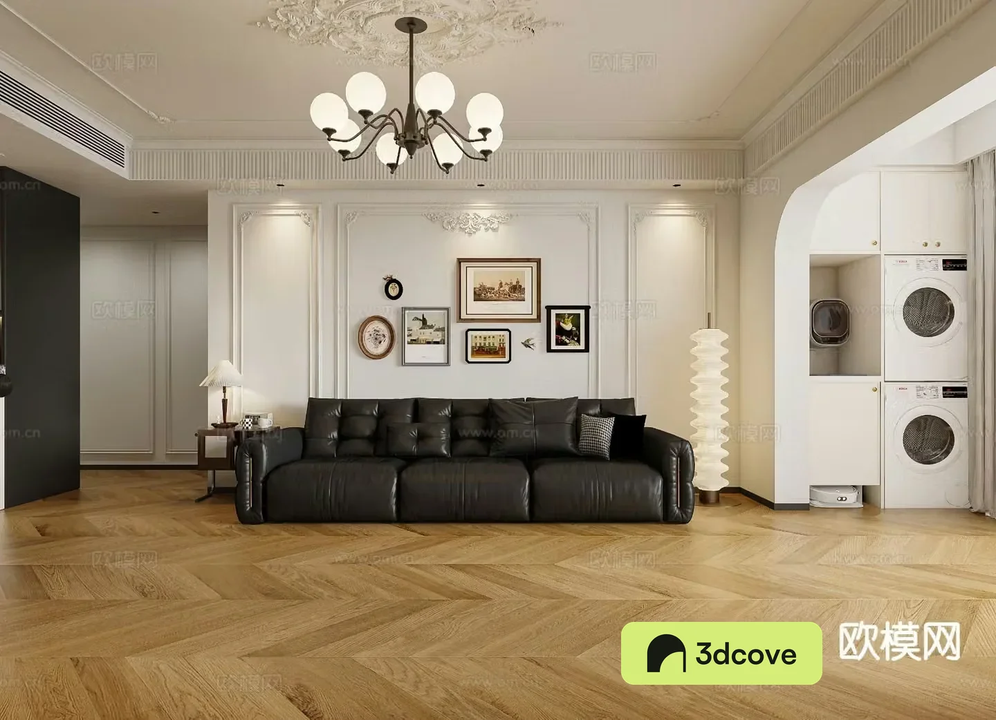 French living room