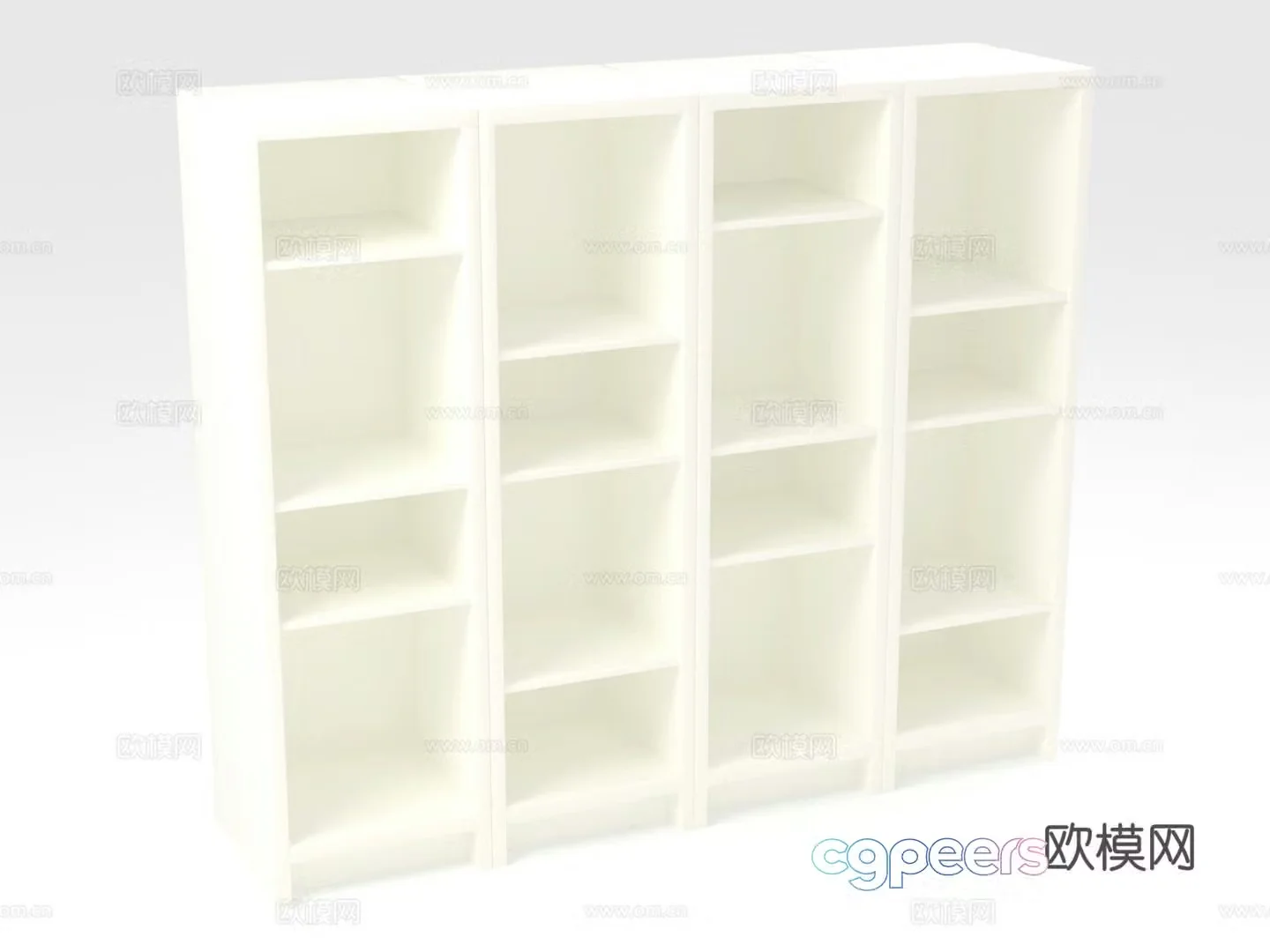 Bookshelf Storage rack Storage rack 3D model