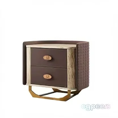 A Nightstand With Two Drawers 3D Model – 20564 – VRAY Render
