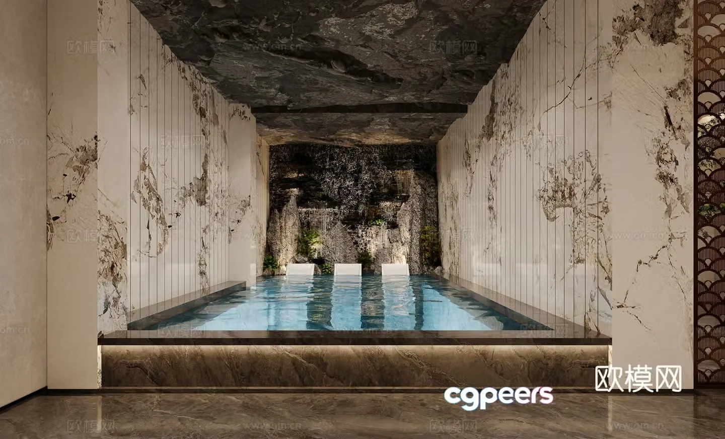 Wabi Sabi Bath Center 3D model