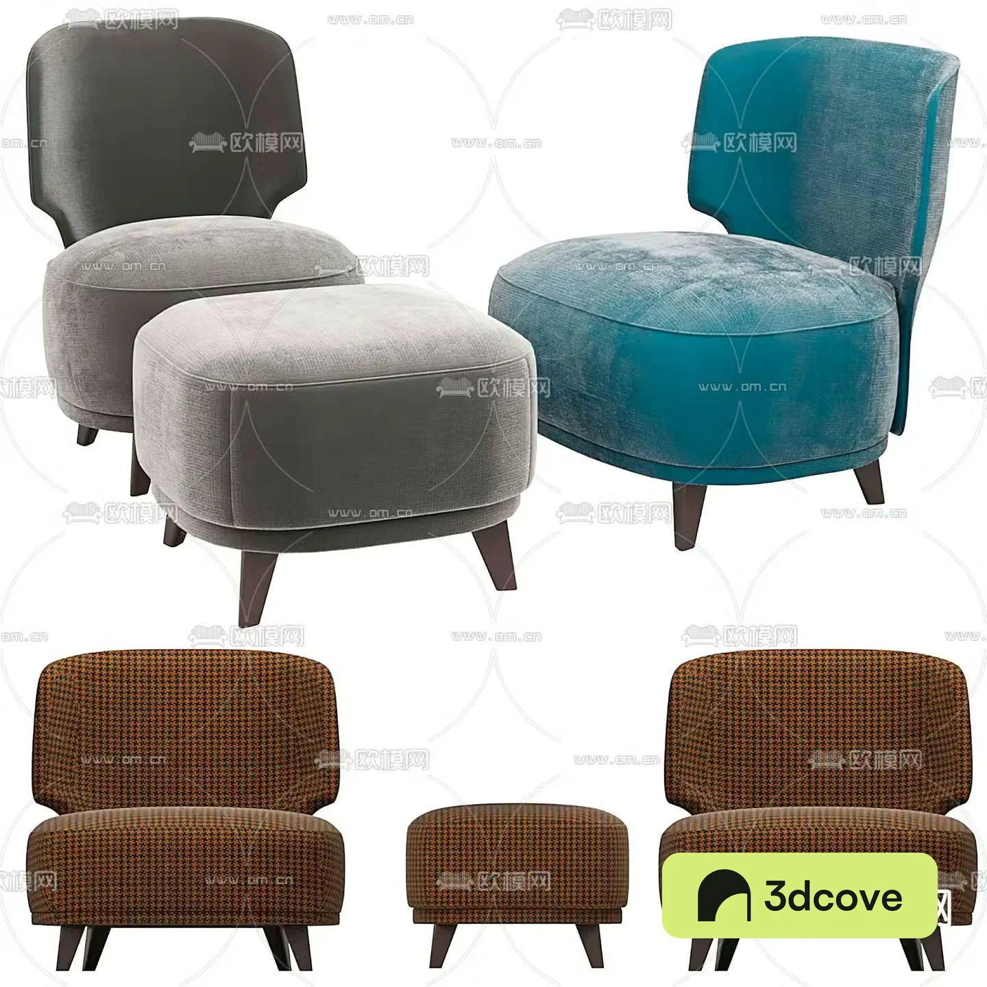 Single sofa leisure sofa