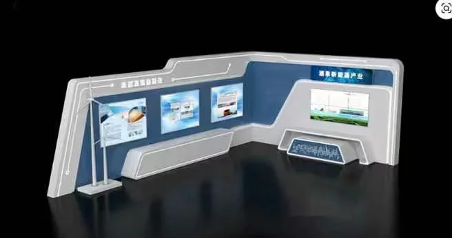 A Futuristic Digital Display 3D Model – 5939 – VRAY Render