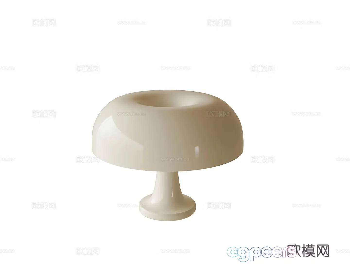 Modern desk lamp 3d model