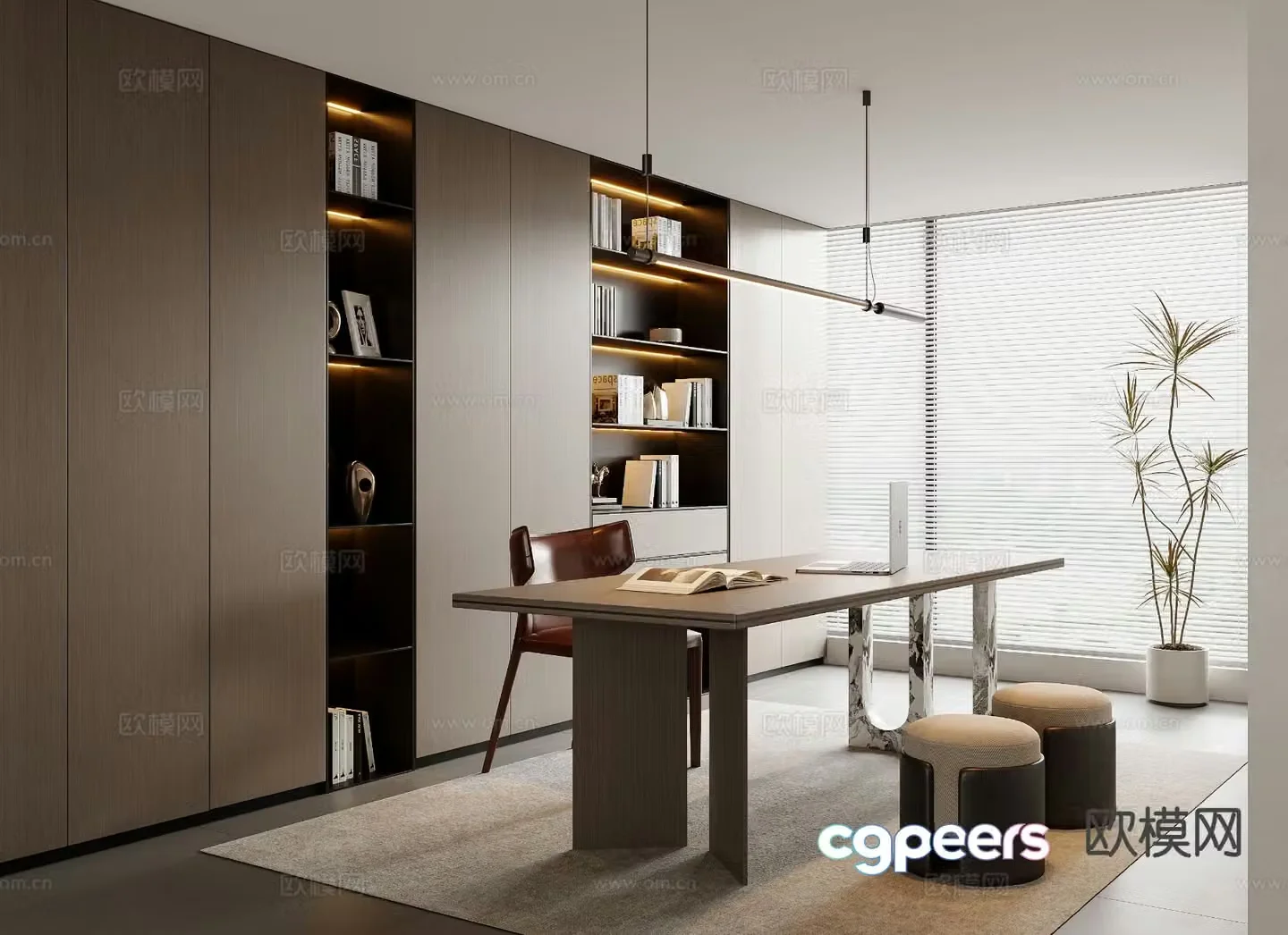 Italian study 3D model