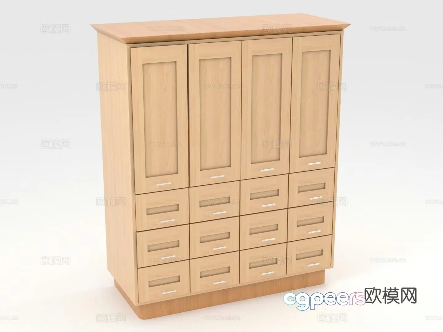 Wooden cabinet Storage cabinet Chest of drawers Storage cabinet Storage cabinet Cabinet 3D model
