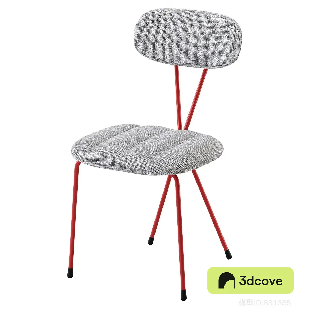 Red And Gray Chair