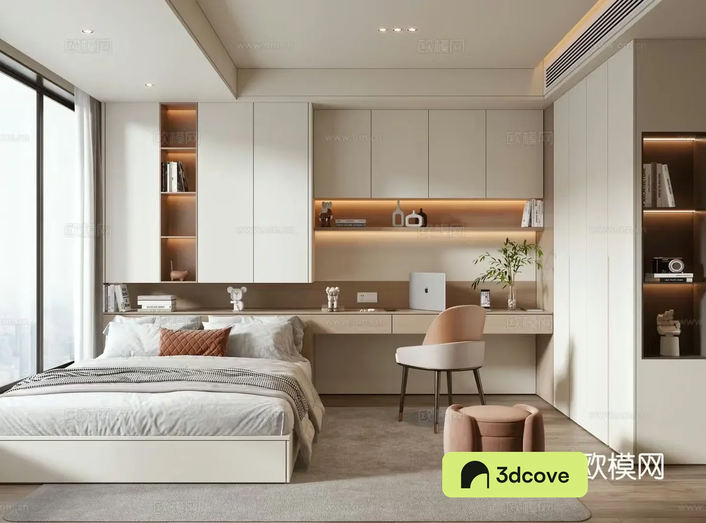Modern tatami bedroom