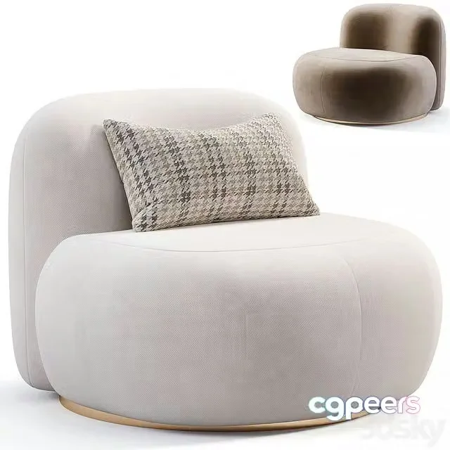 3ds Max Free – B15Z Armchair By Secolo