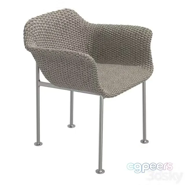 3ds Max Free – JANUS et Cie GINA Chair with armrests