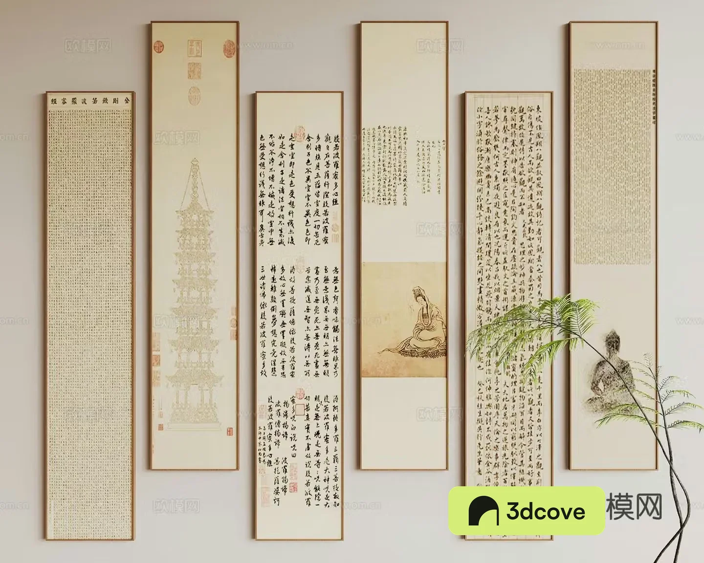 New Chinese style hanging paintings calligraphy and painting