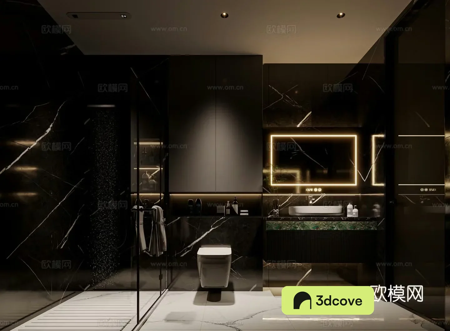 Modern bathroom