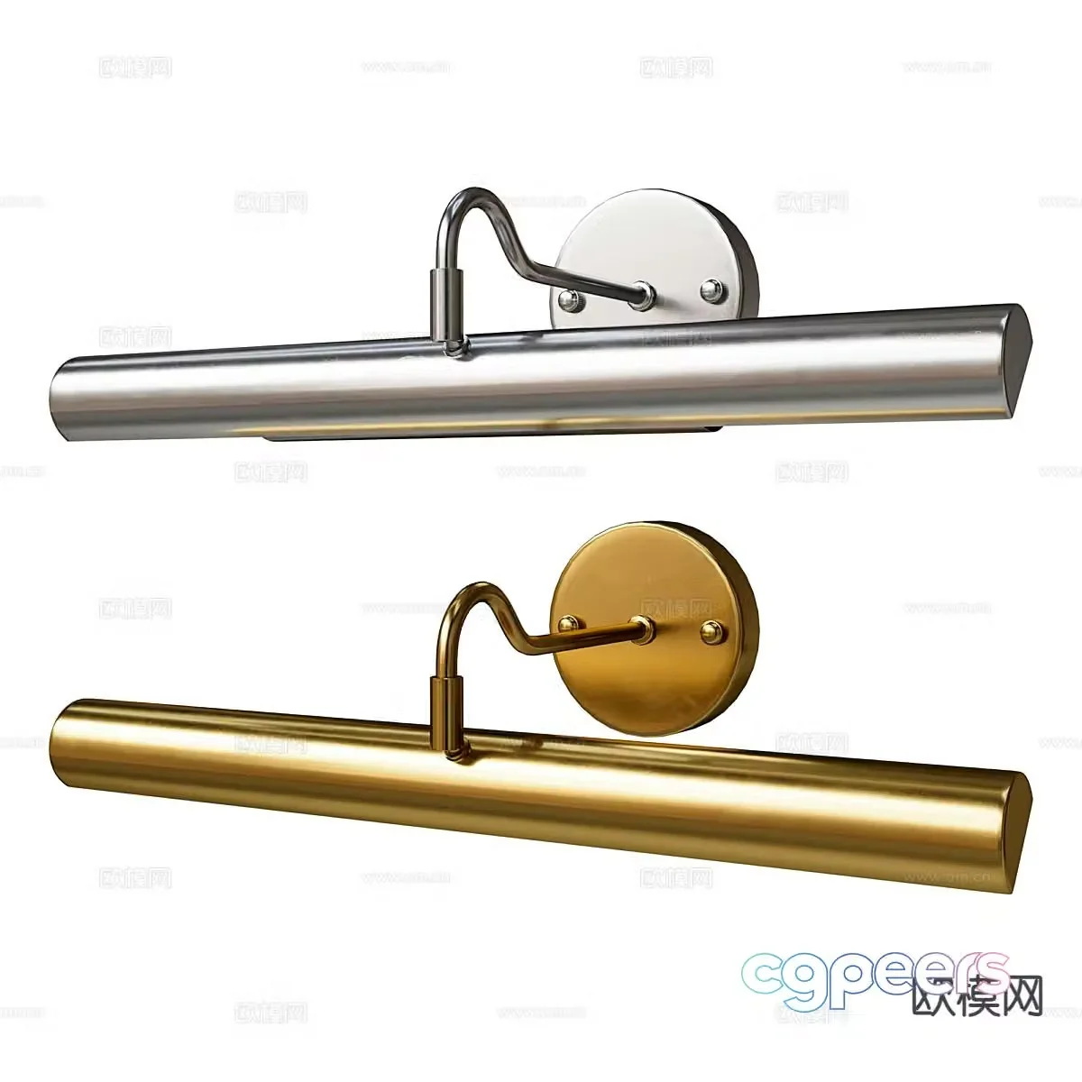 Light luxury wall lamp 3D model