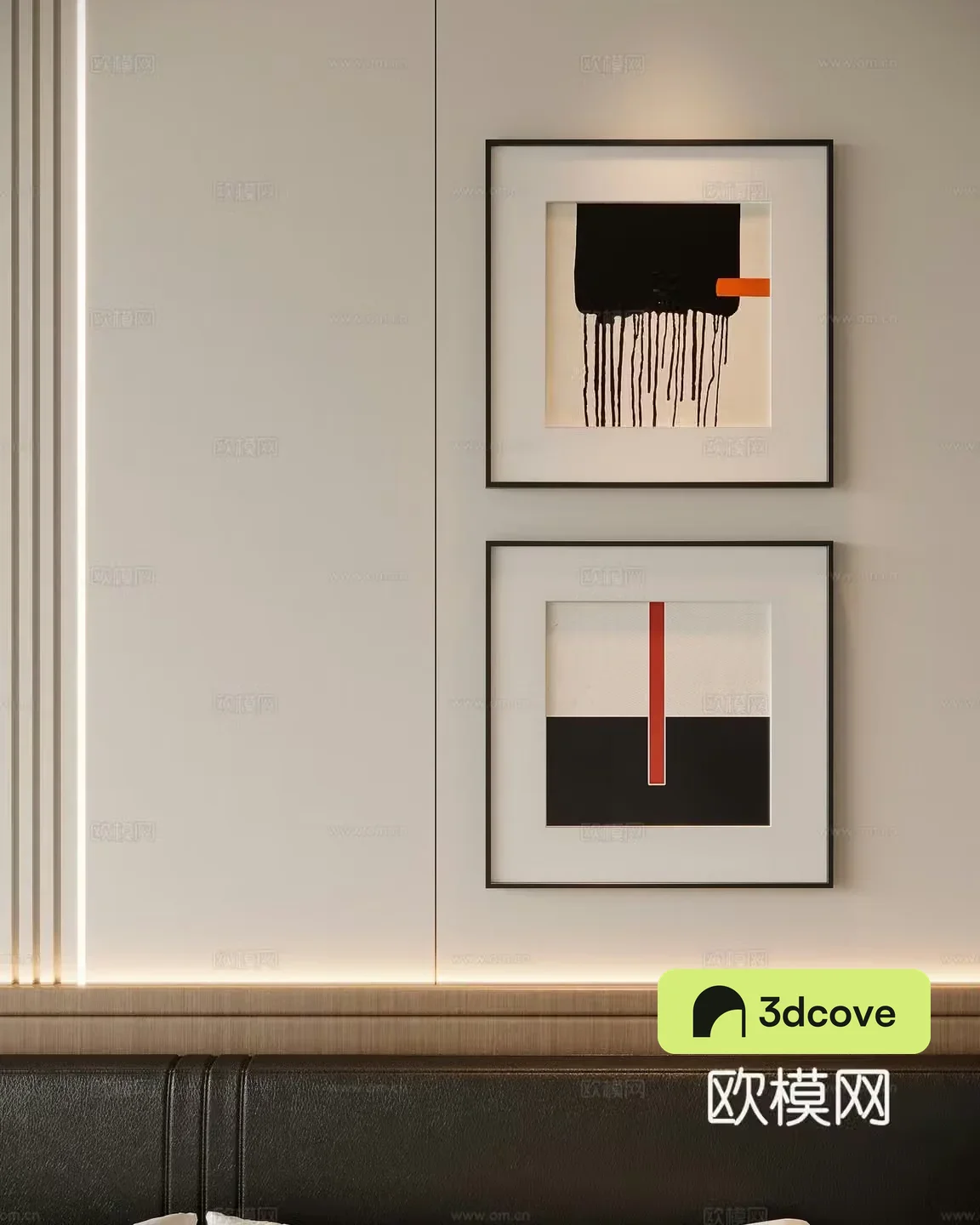 Modern minimalist decorative painting