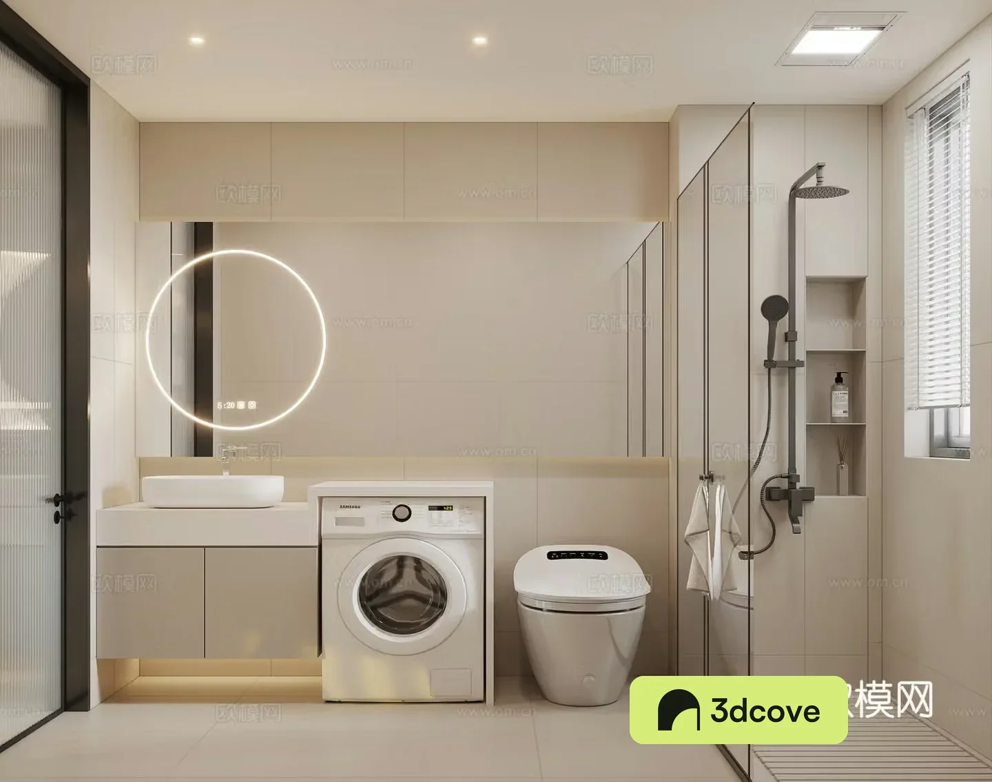 Modern bathroom