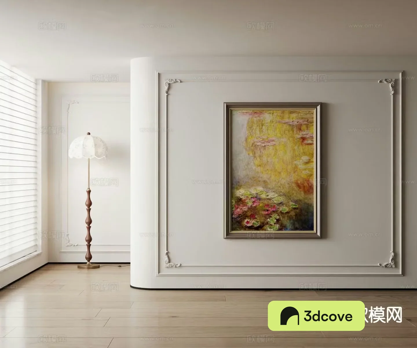 American decorative painting landscape oil painting