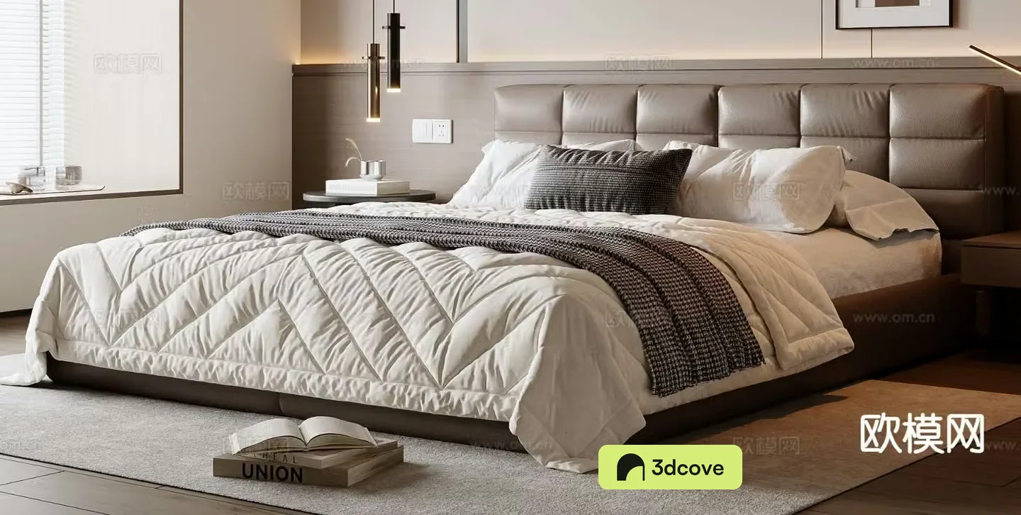 Italian double bed