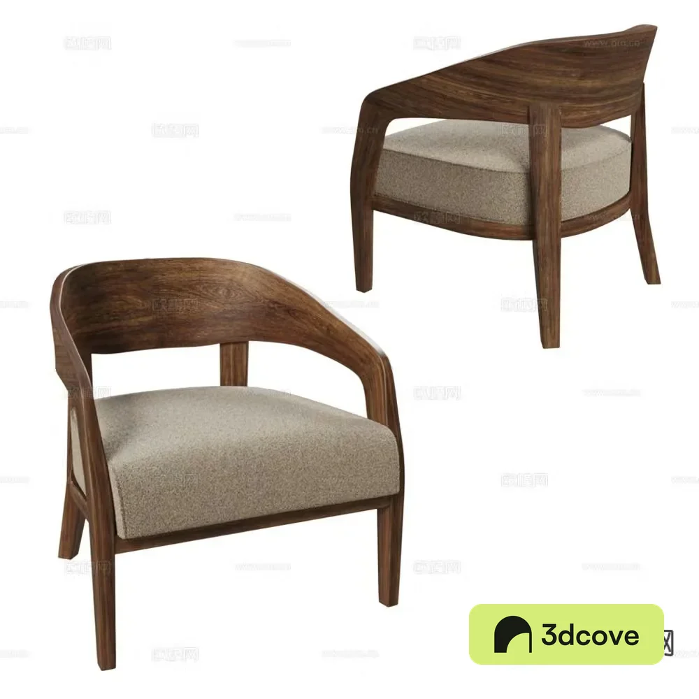 Porada Nordic chair leisure chair