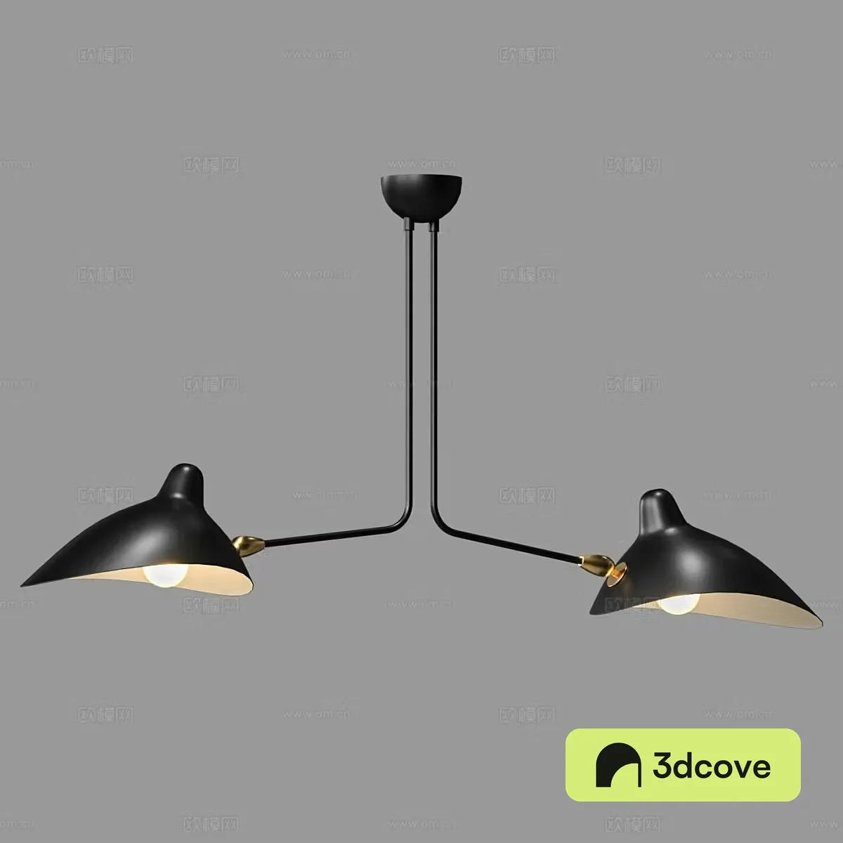 Modern simple chandelier restaurant chandelier lamp