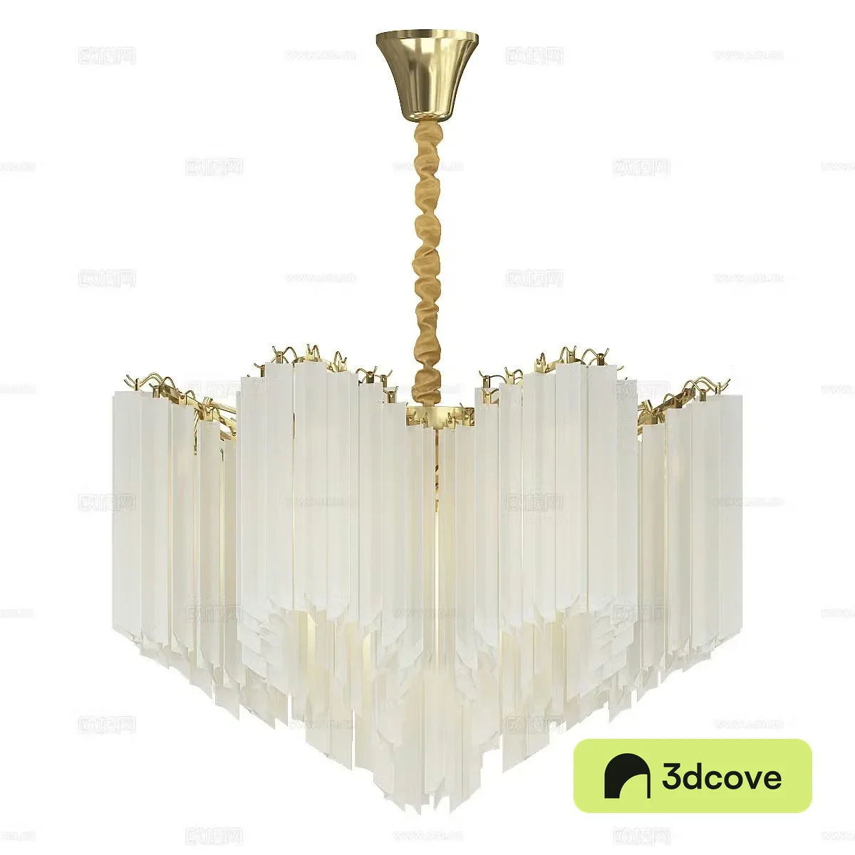 New Chinese style light luxury Rockfeller chandelier