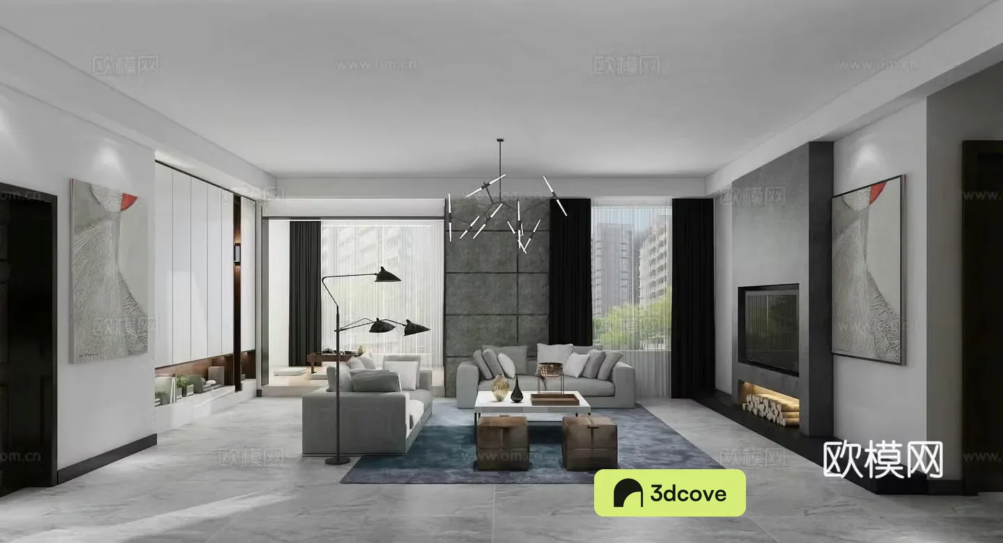 Modern living room
