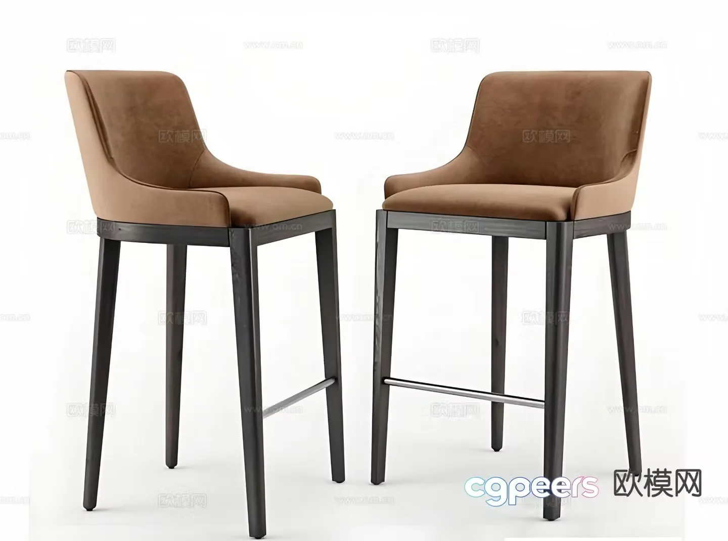 bar stool bar stool high stool 3d model