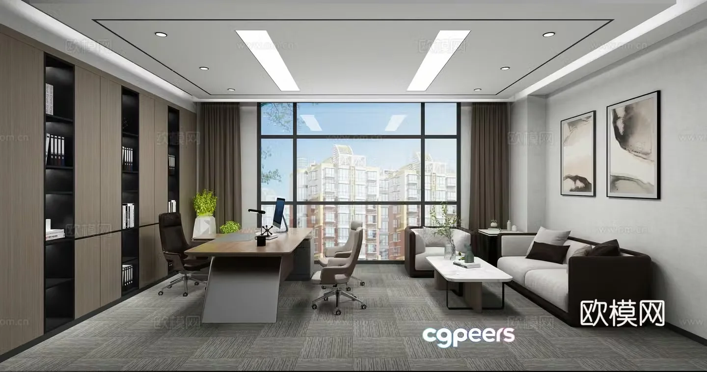 Manager’s Office 3D Model