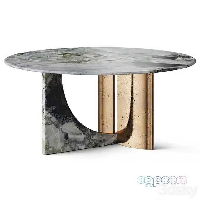 3ds Max Free – Cornelio Cappellini Hessentia Spinnaker Dining Table