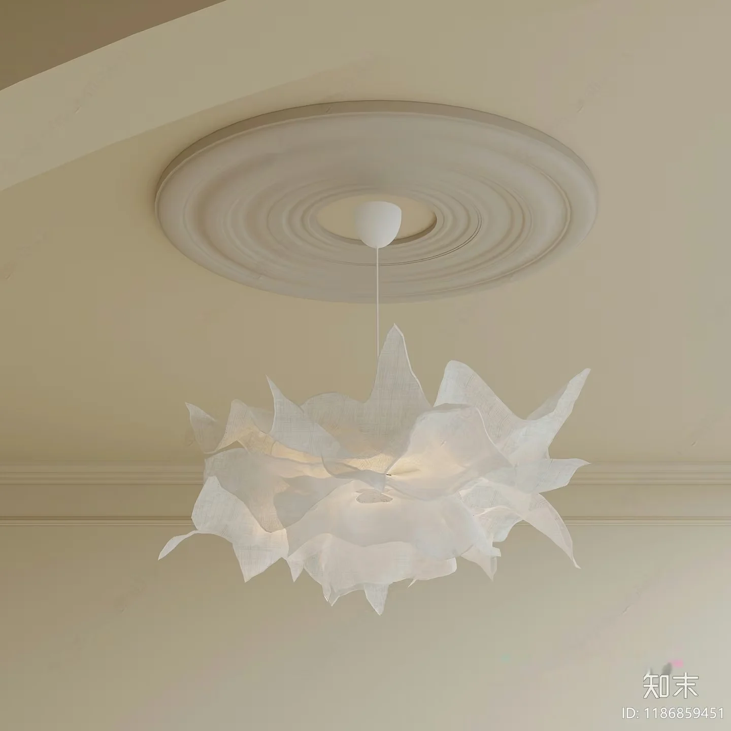 Modern Light Fixture 3D Model – 14638 – VRAY Render