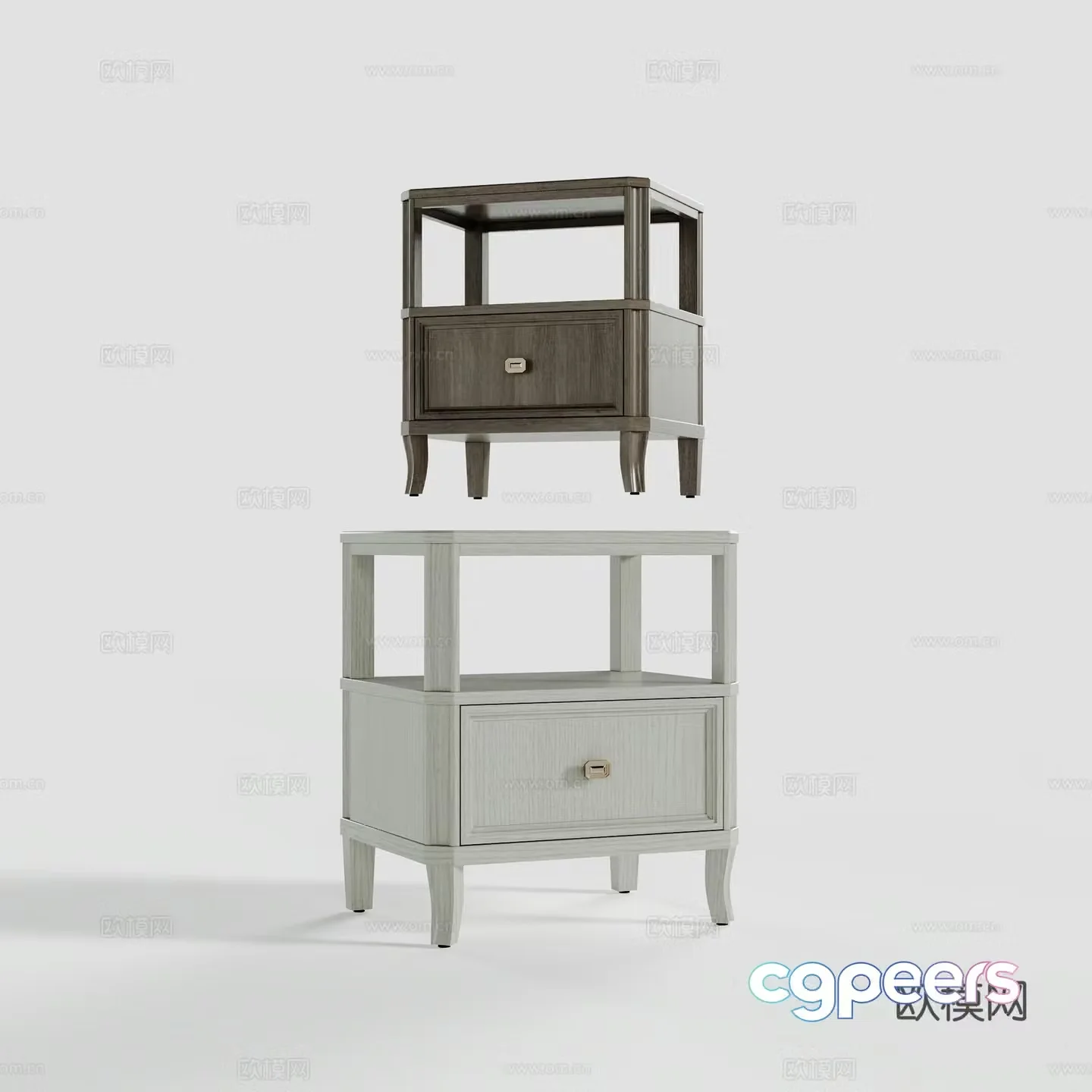 Bedside table 3d model