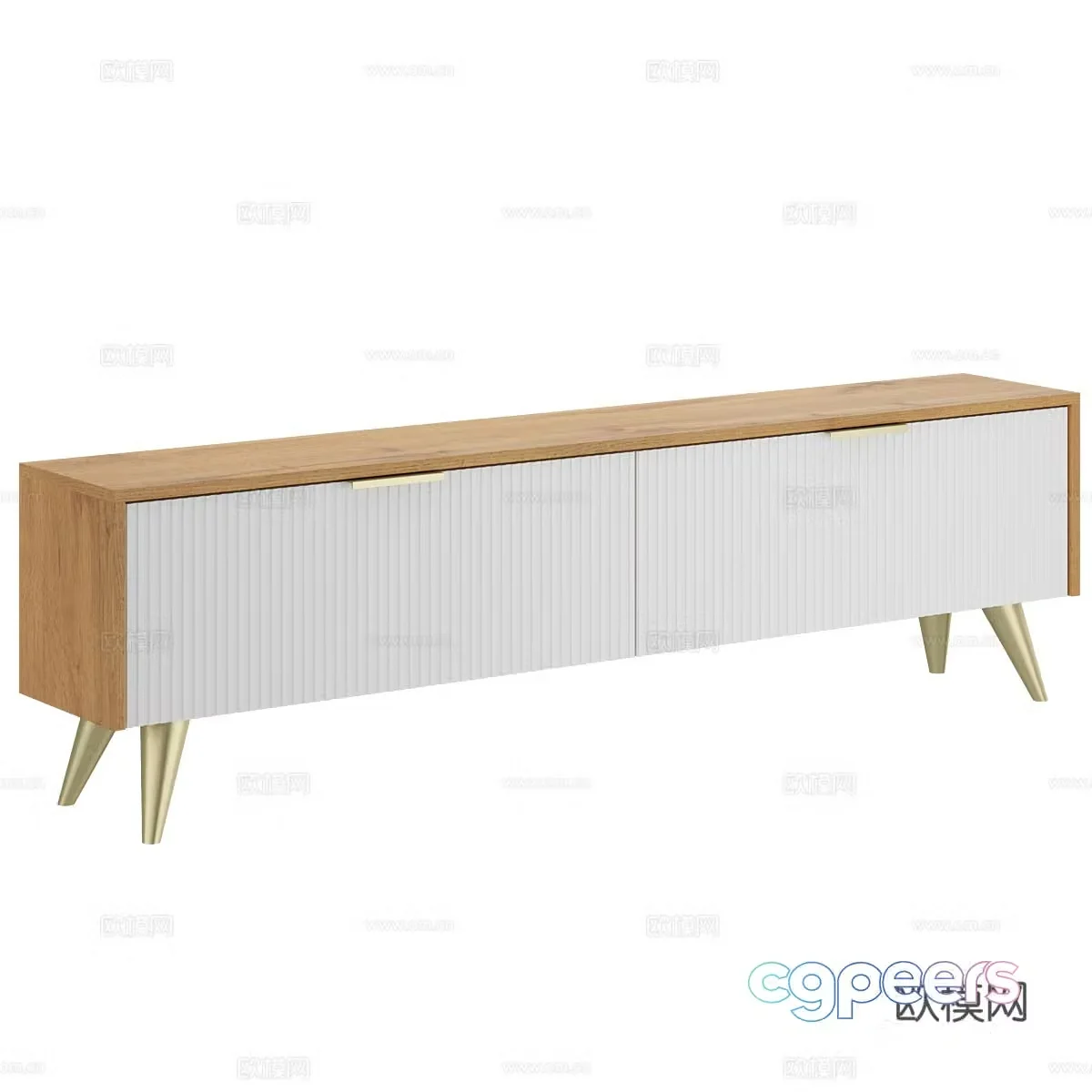 Nordic simple TV cabinet TV cabinet Simple TV cabinet Living room TV cabinet Decorative cabinet 3D model