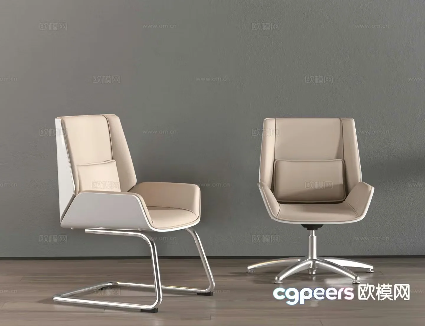 Office chair conference chair shift chair 3d model