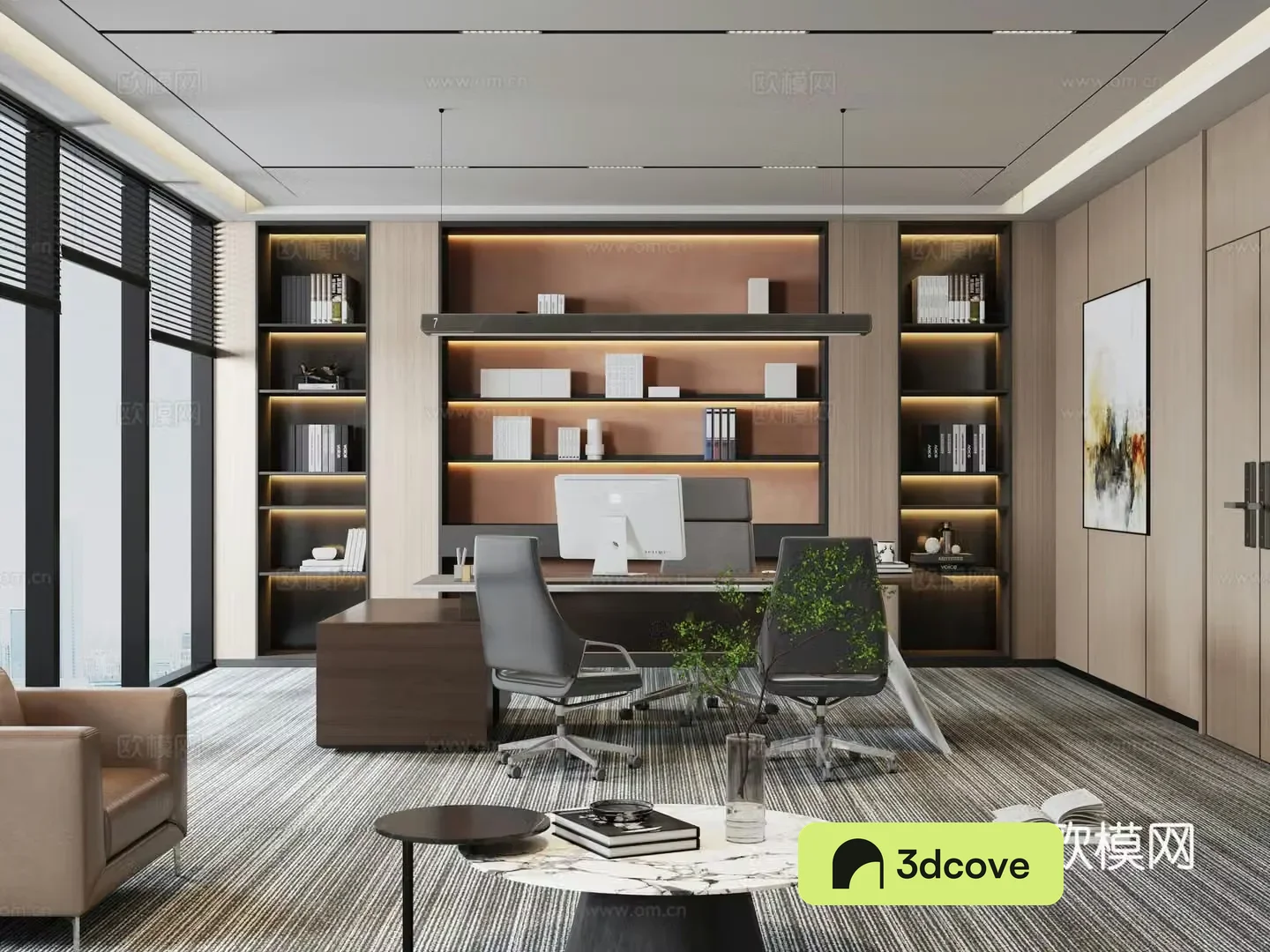 Modern manager office