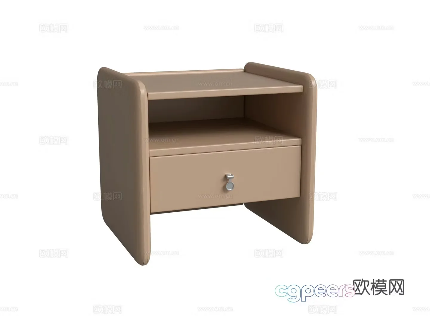 Bedside table 3d model