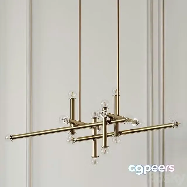 3ds Max Free – Milano Linear Suspension By Jonathan Adler