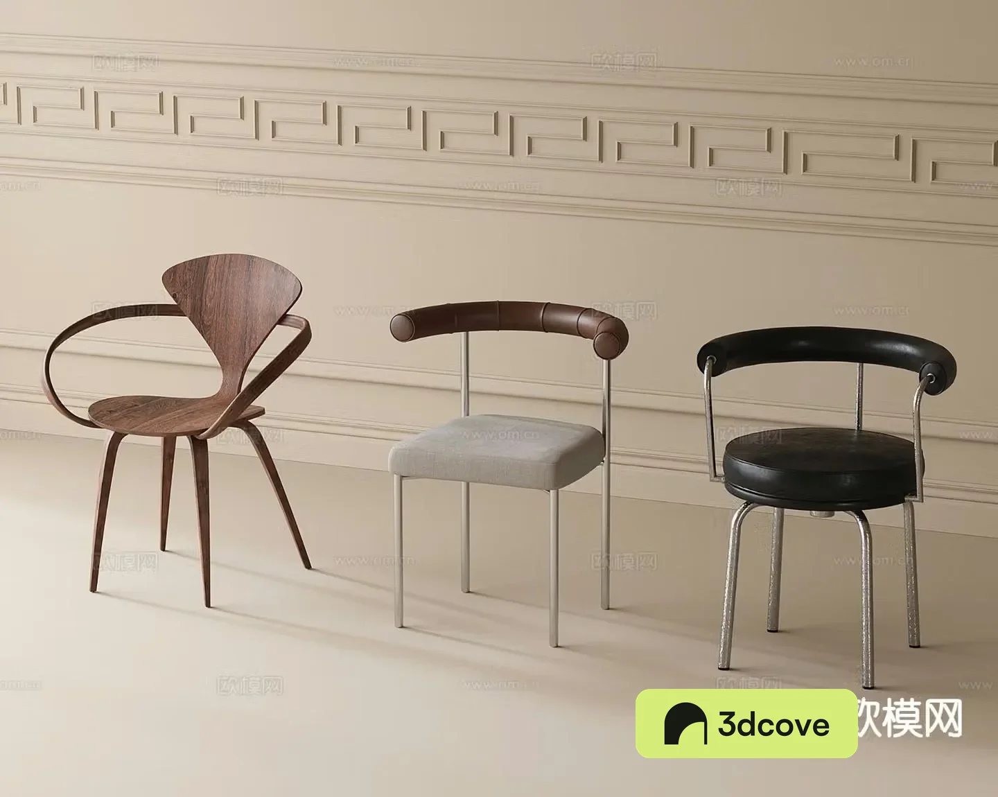 Modern dining chair single chair