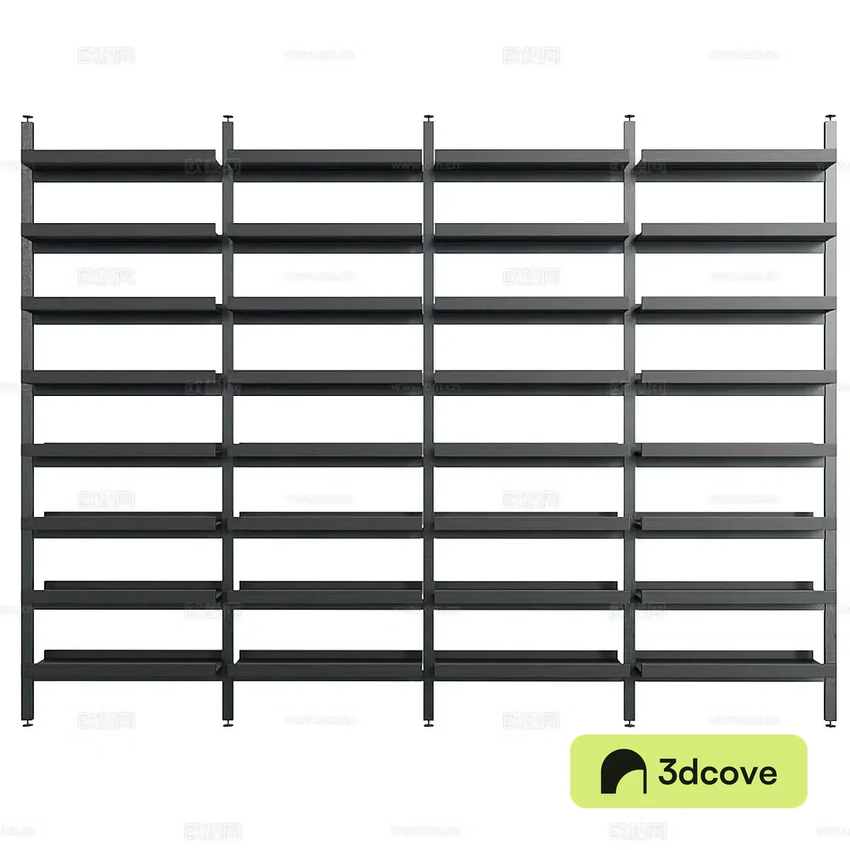 Modern showcase shelves