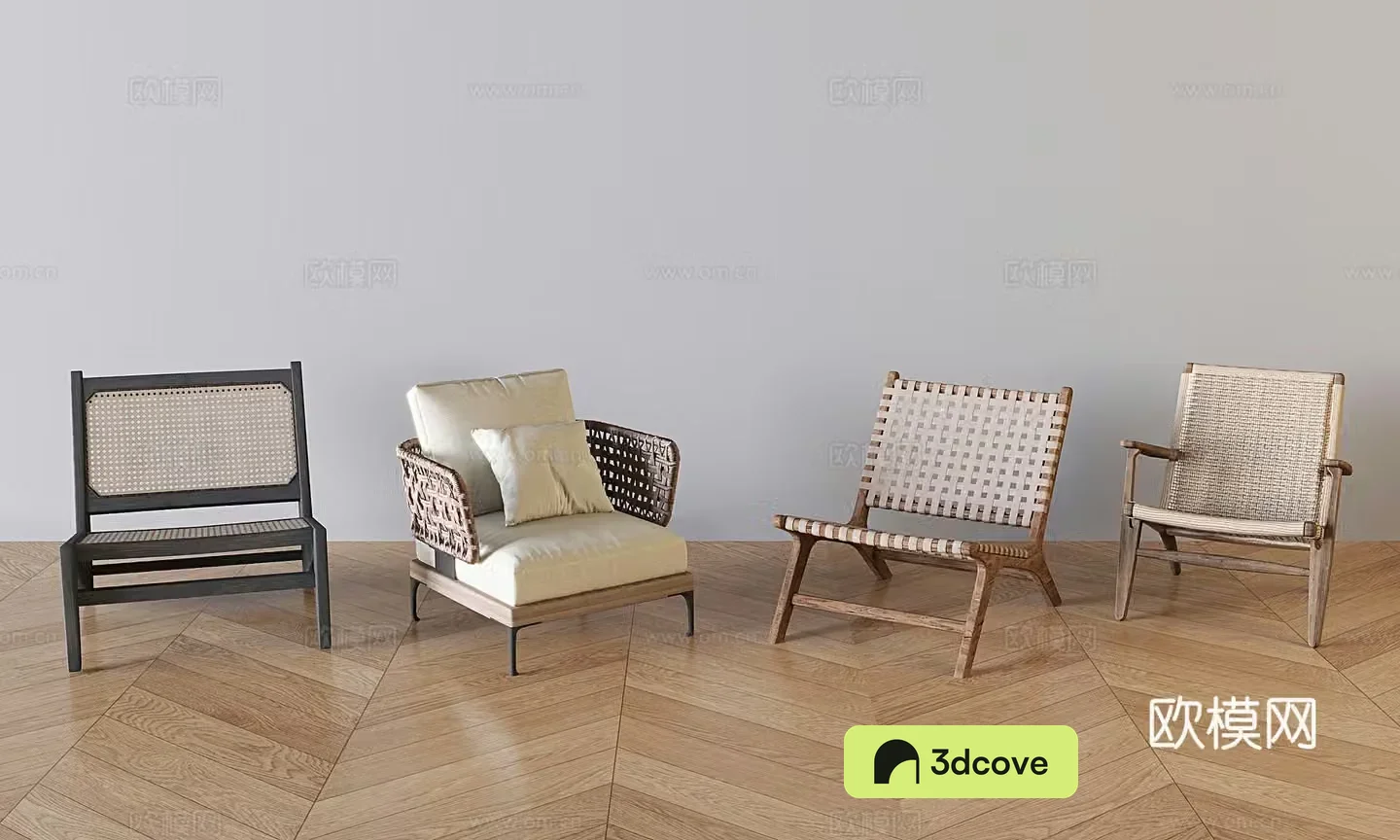 Wabi Sabi leisure chair sofa chair wicker chair