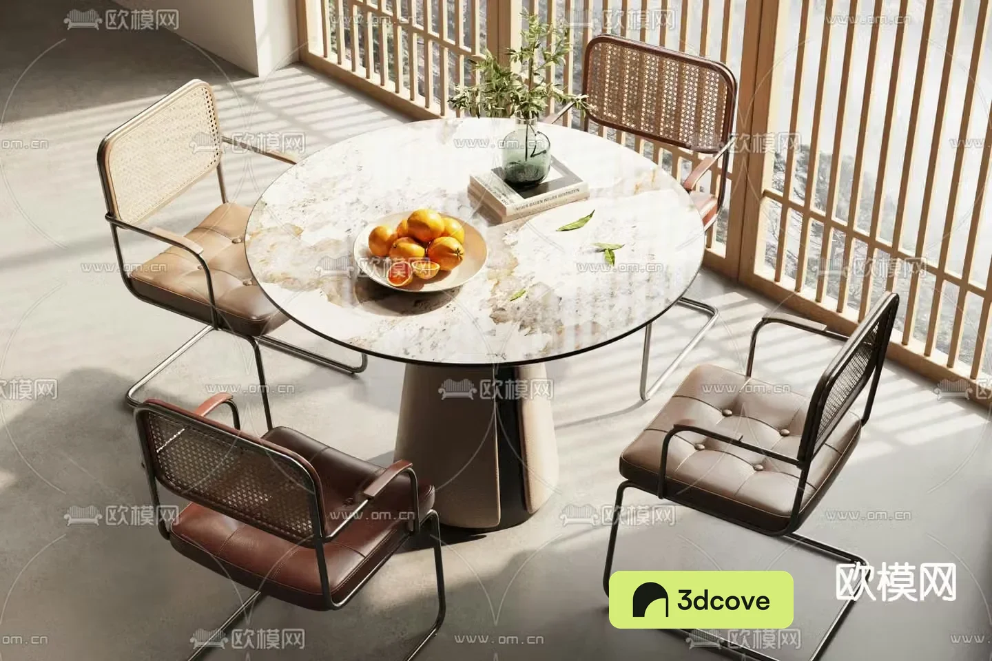 Leisure tables and chairs Negotiation tables and chairs Round table