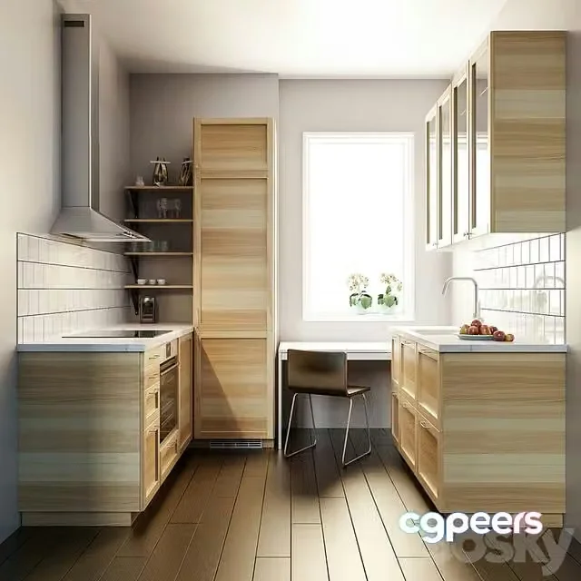 3ds Max Free – IKEA TORHEMN kitchen