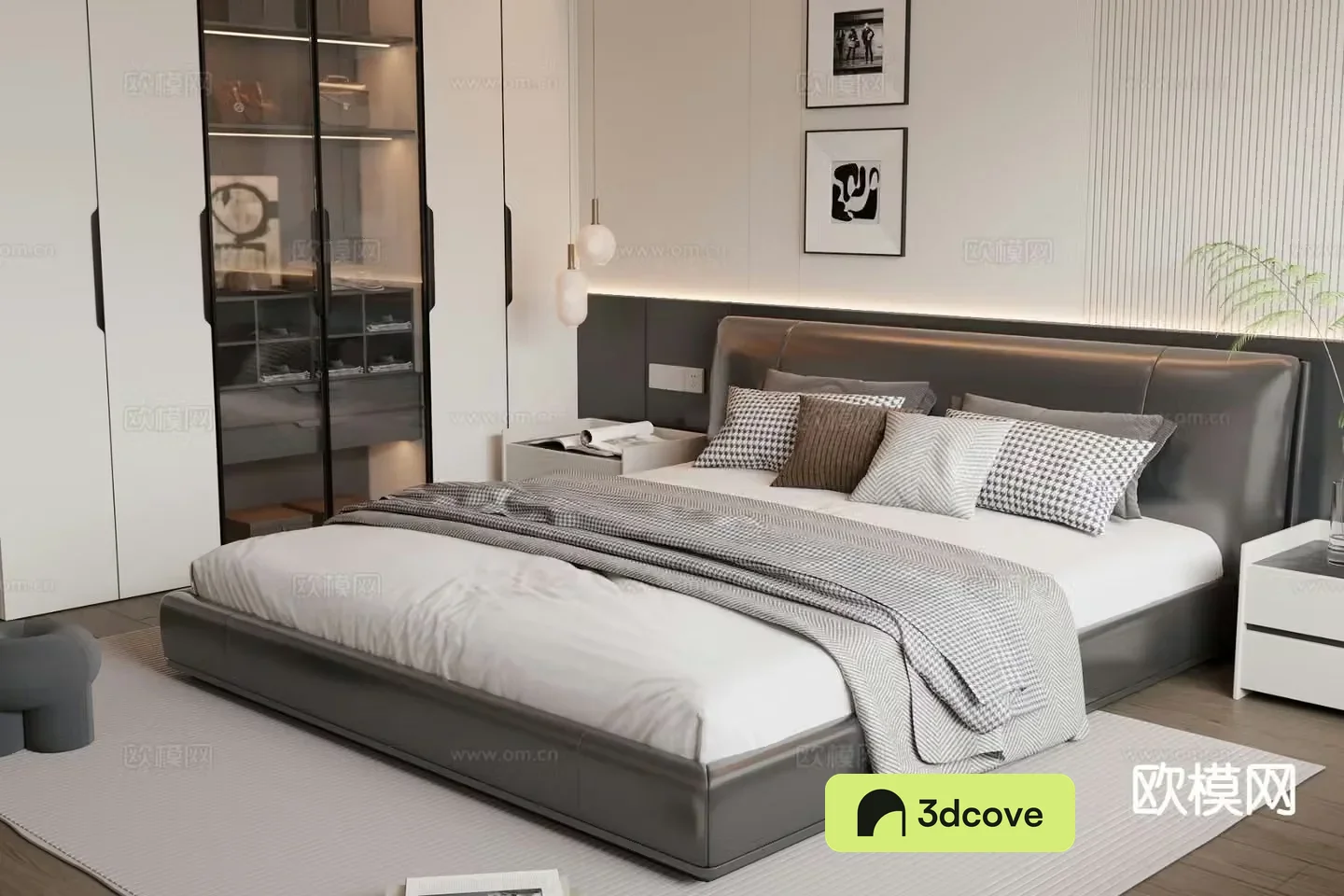 Italian double bed