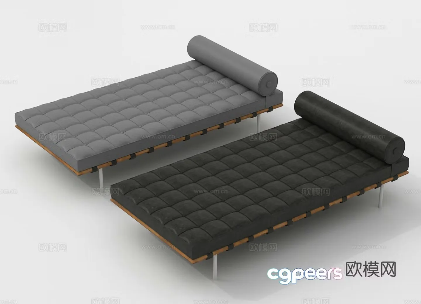 Chaircase Beauty Couch 3D Model